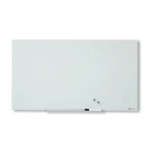 Nobo Diamond White Glass Board, 993x559 mm